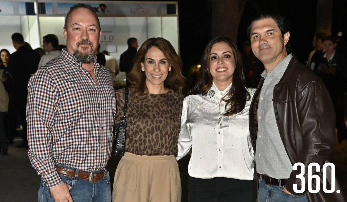 Lito Gentiloni, Gabriela Castañeda, Rebeca Bonne y Carlos Corcuera. Lito Gentiloni, Gabriela Castañeda, Rebeca Bonne y Carlos Corcuera.