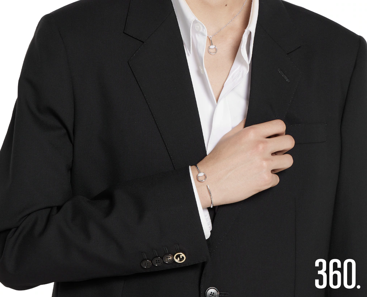 Brazalete Gucci Horsebit de 18 ct diamantes $!Brazalete Gucci Horsebit de 18 ct diamantes