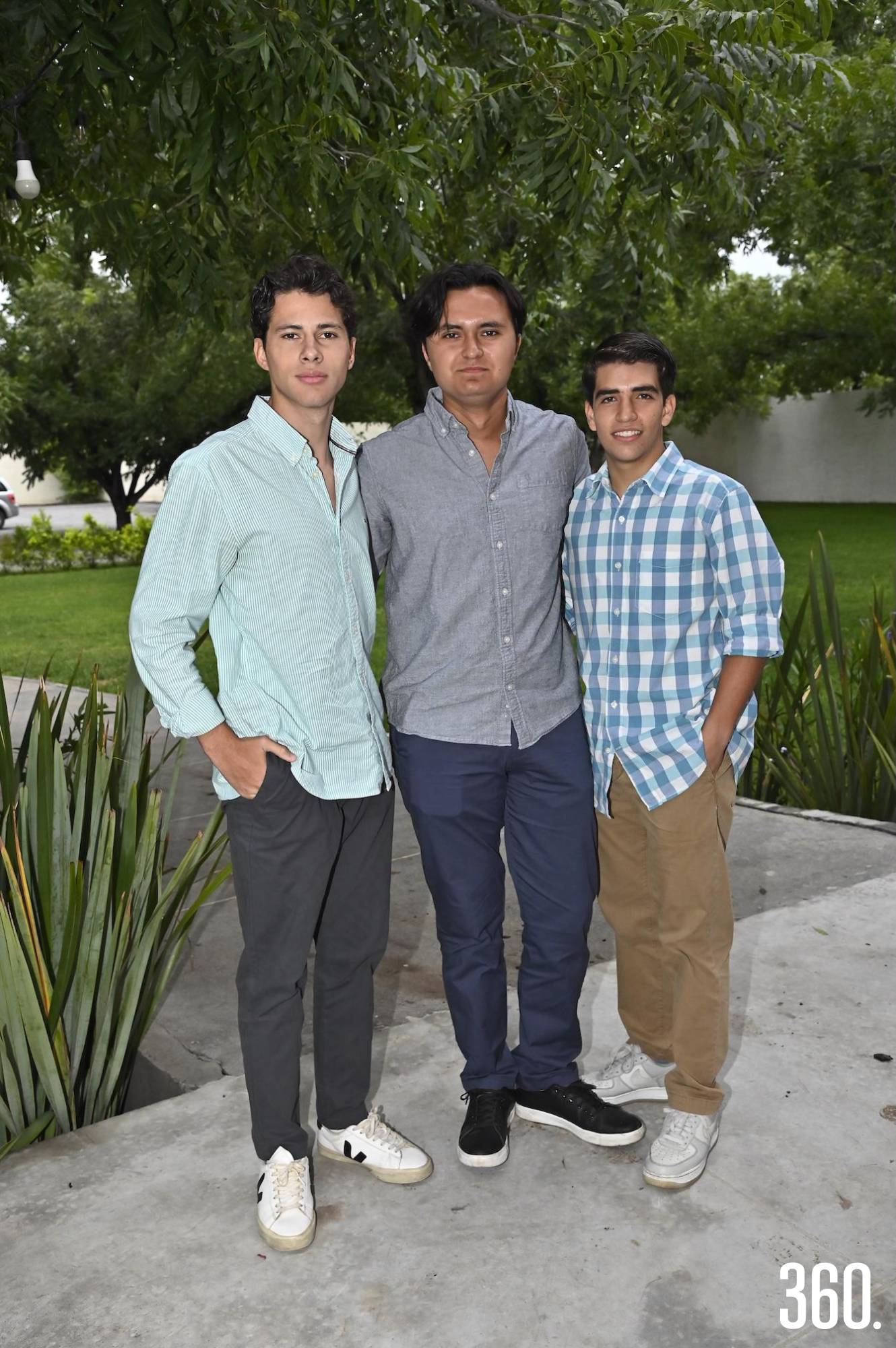 Juan Pablo Argüelles, Alan Mauri y Gerardo García. $!Juan Pablo Argüelles, Alan Mauri y Gerardo García.