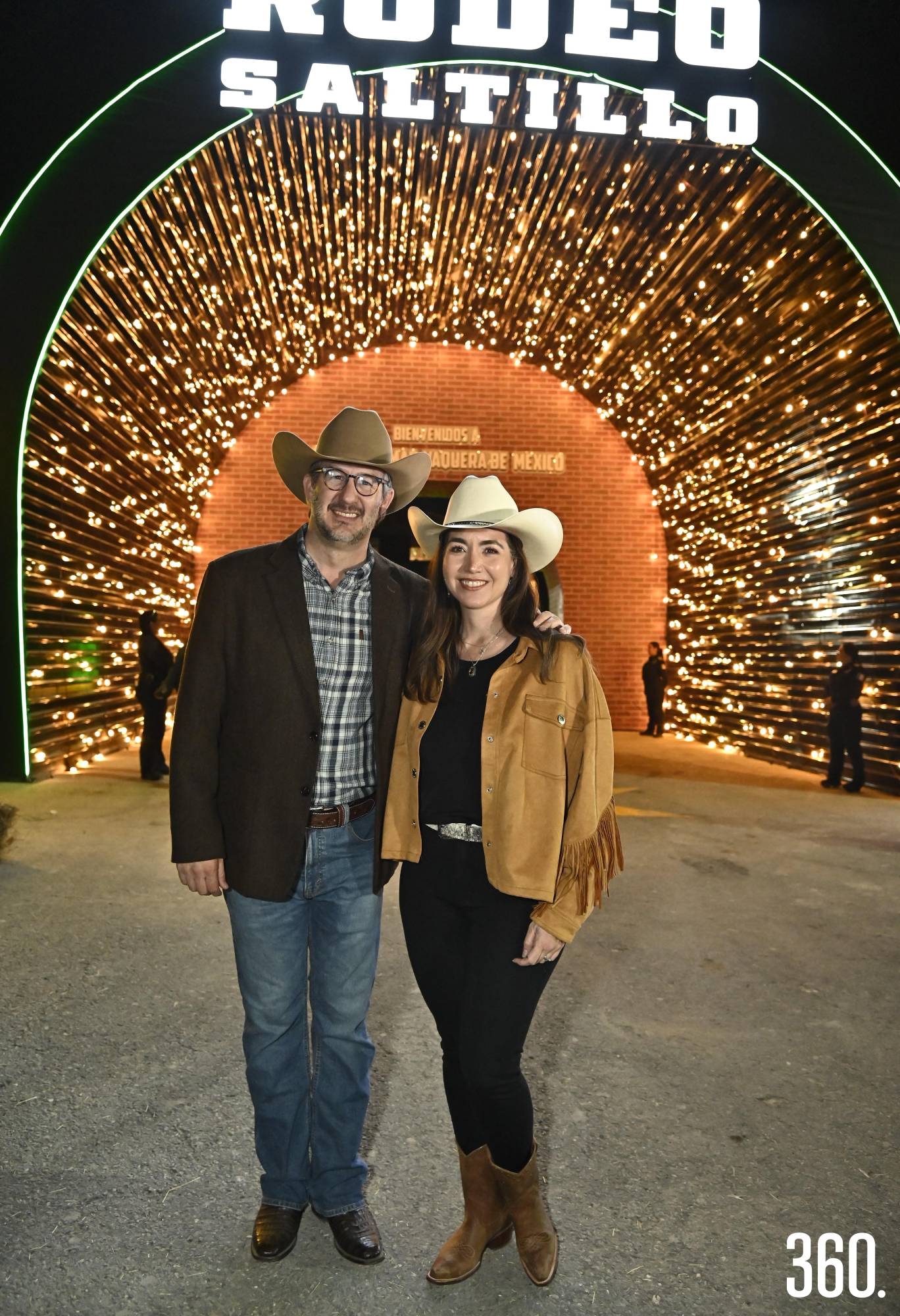 Emanuel Garza y Ana Celia Aguirre. $!Emanuel Garza y Ana Celia Aguirre.