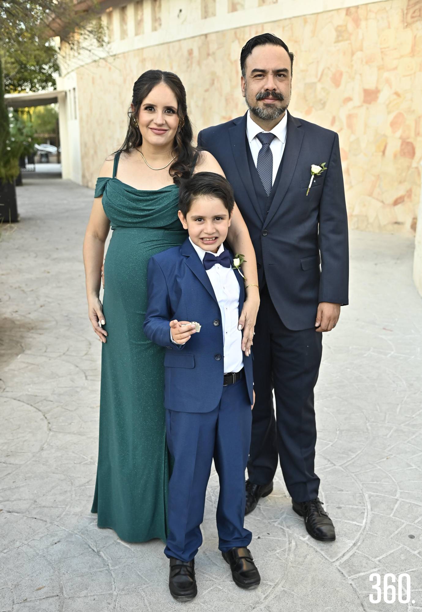 Betina Córdova, Alan y Rodrigo Garza. $!Betina Córdova, Alan y Rodrigo Garza.