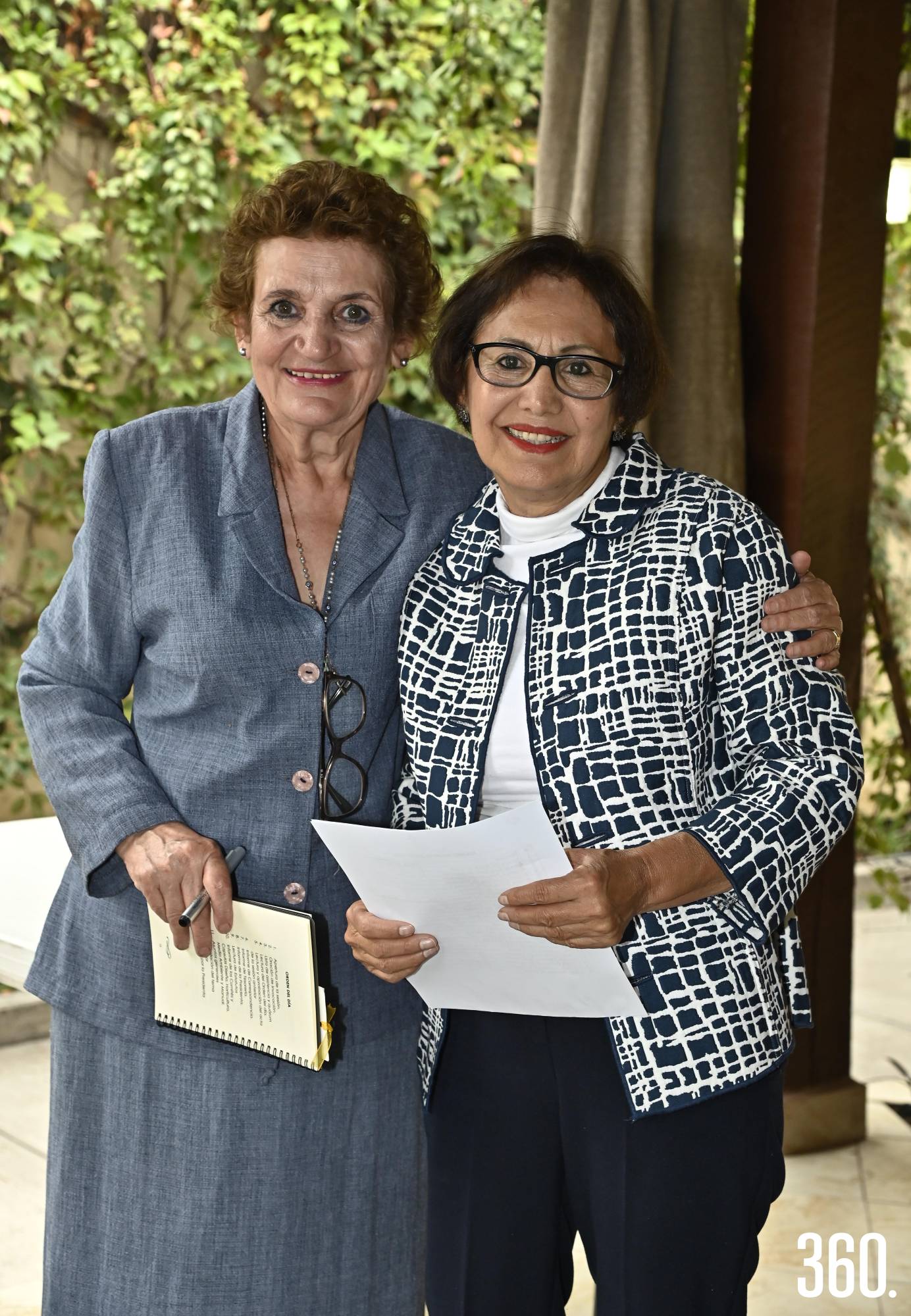 Claudia Falcón y Eva Romero de Chapa. $!Claudia Falcón y Eva Romero de Chapa.