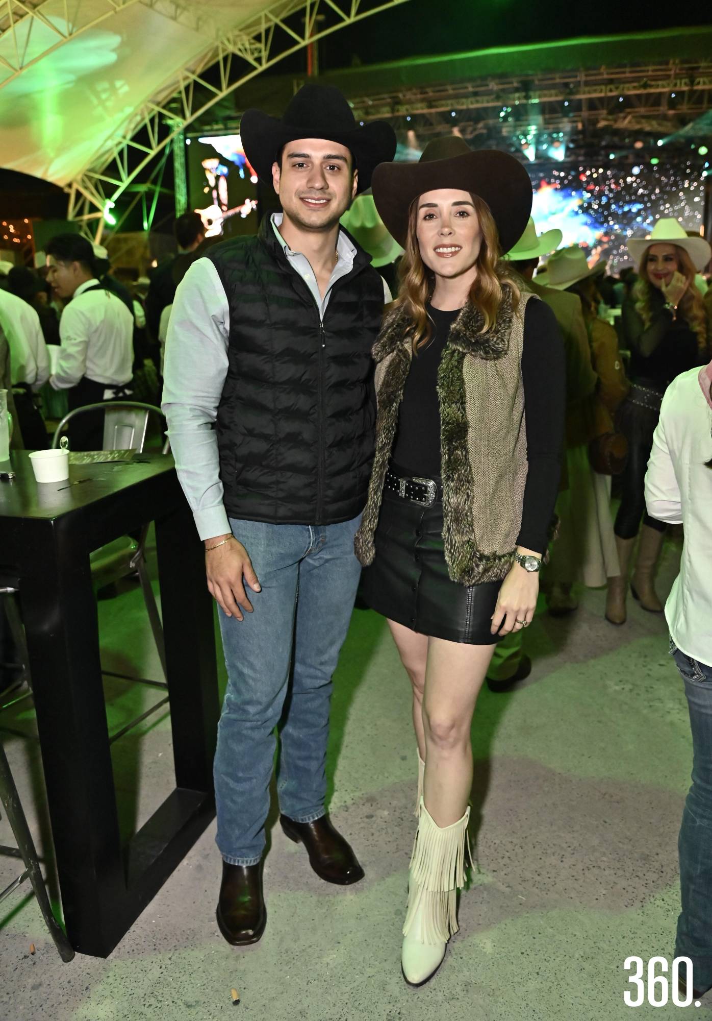 Chuy Leal y Estefanía Elizondo. $!Chuy Leal y Estefanía Elizondo.