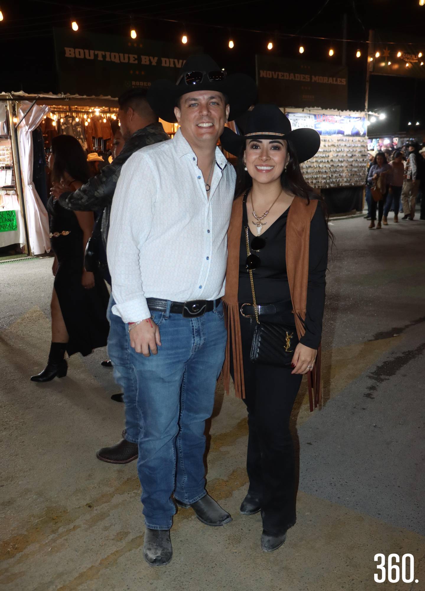 Joe Grunstein y Marifer Moyo. $!Joe Grunstein y Marifer Moyo.