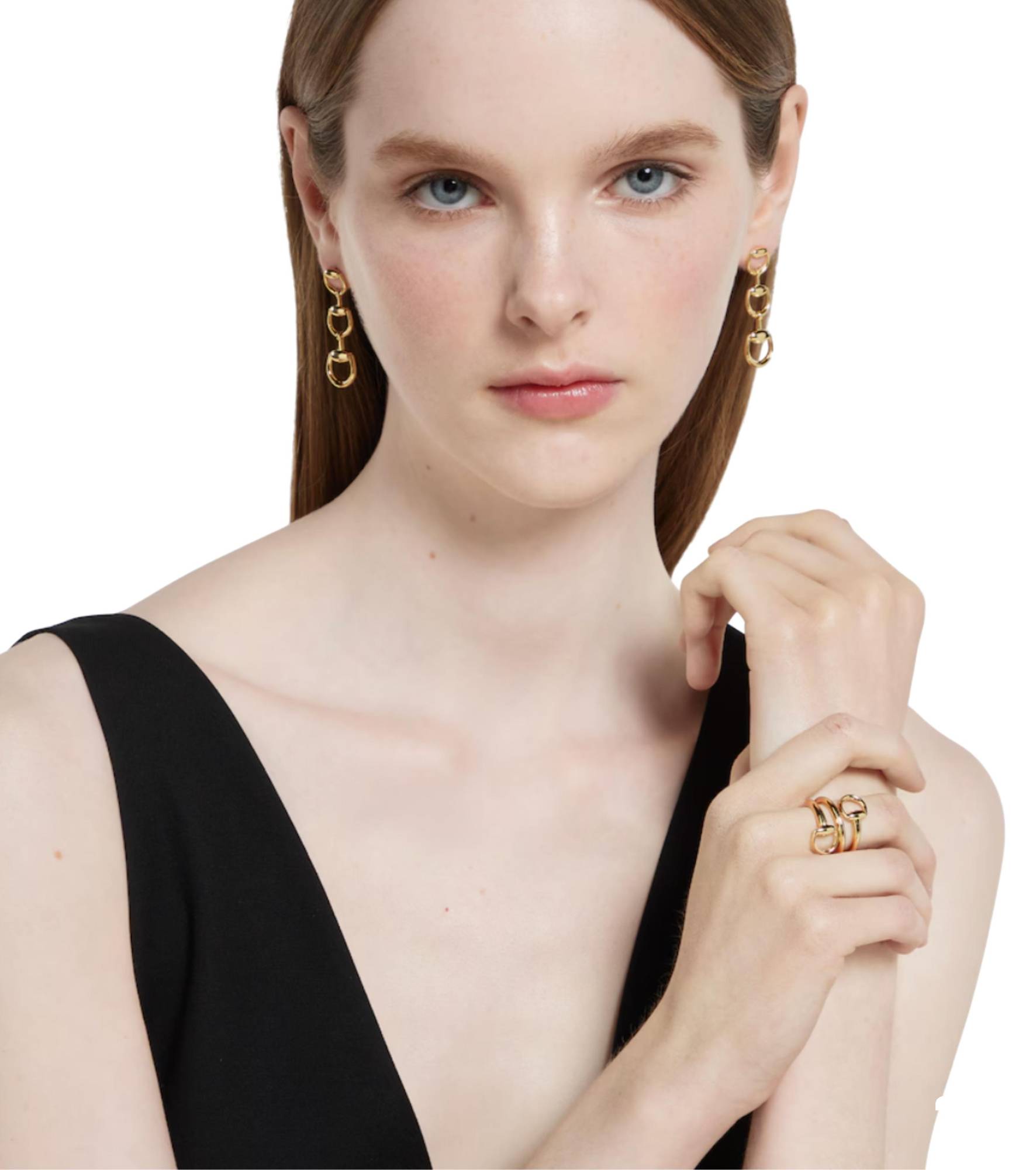 Anillo contrarié Gucci Horsebit de 18 ct $!Anillo contrarié Gucci Horsebit de 18 ct
