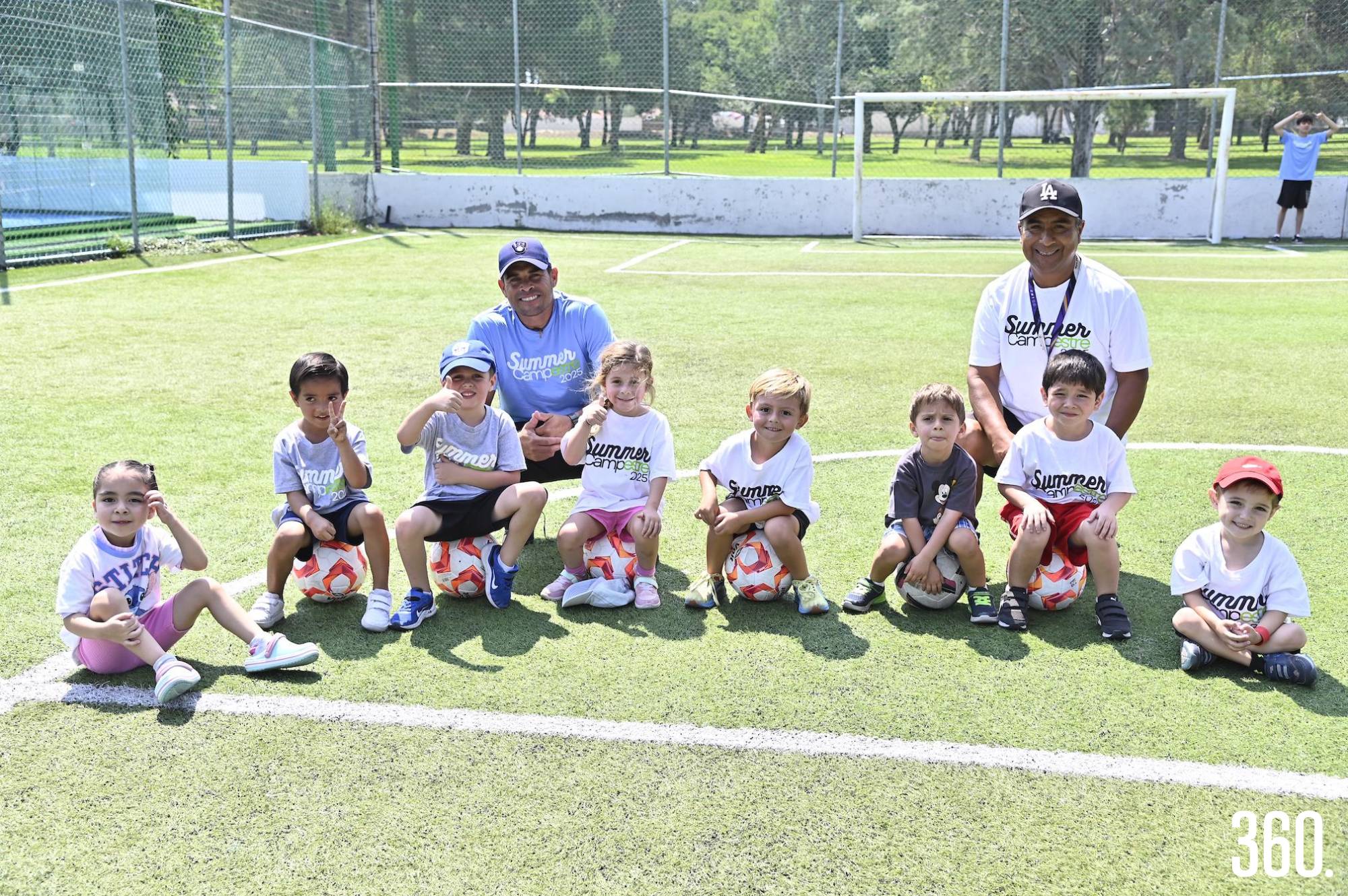 Clases de fútbol en el Summer Camp. $!Clases de fútbol en el Summer Camp.