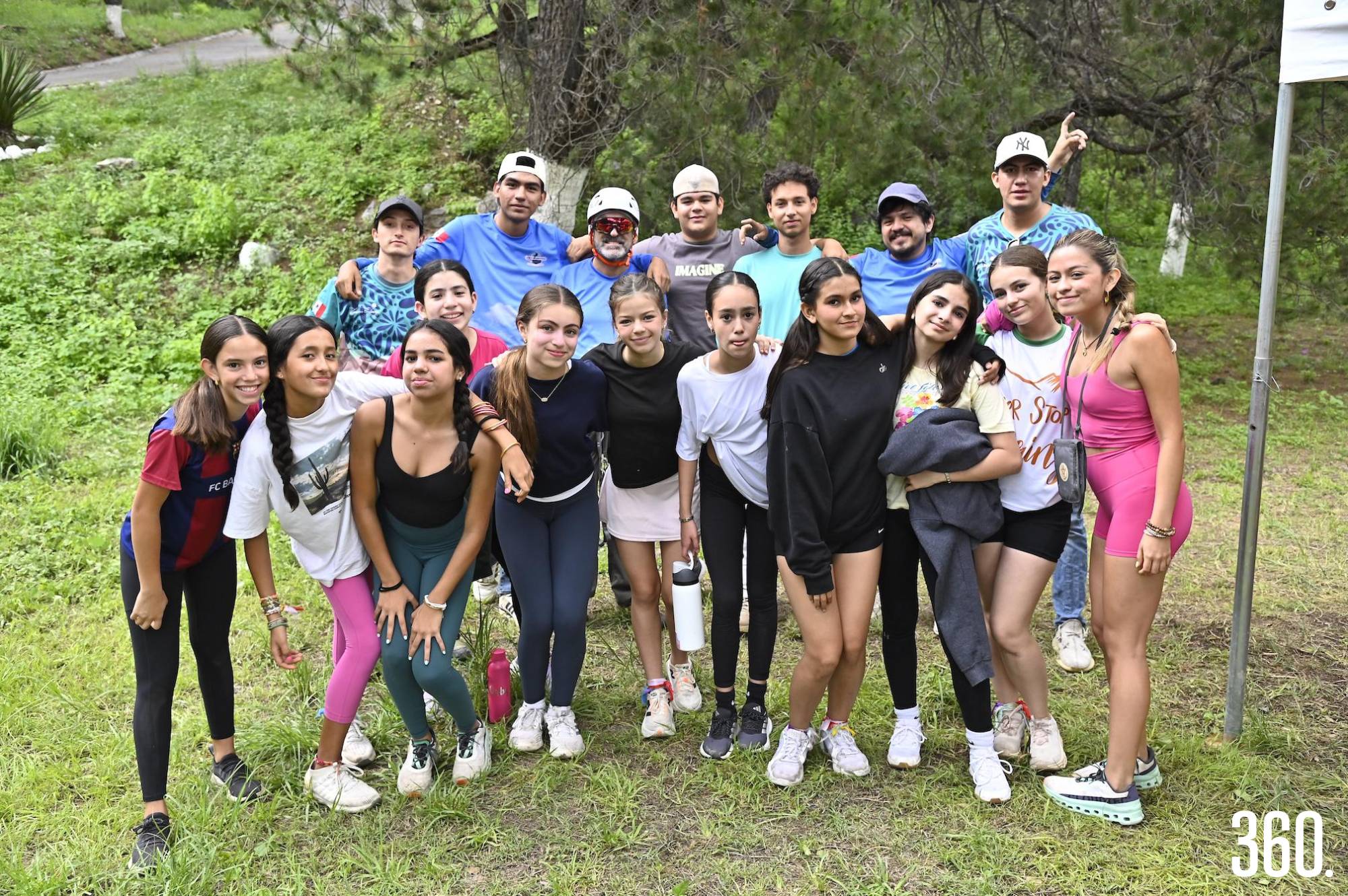 Equipo Gacelas con sus guías. $!Equipo Gacelas con sus guías.