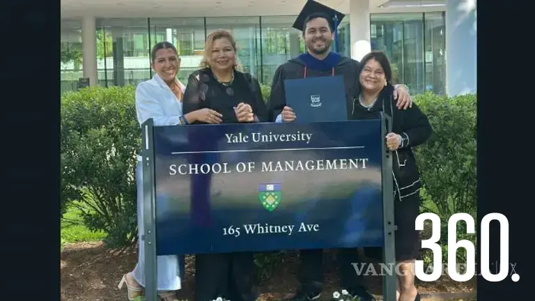 Kevin Mellado se graduó en Yale. $!Kevin Mellado se graduó en Yale.