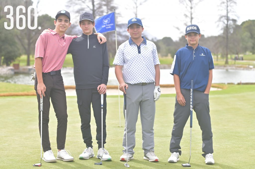 $!Diego Méndez, Gonzalo Guerra, Sebastián Higuera y Gilberto Martínez.