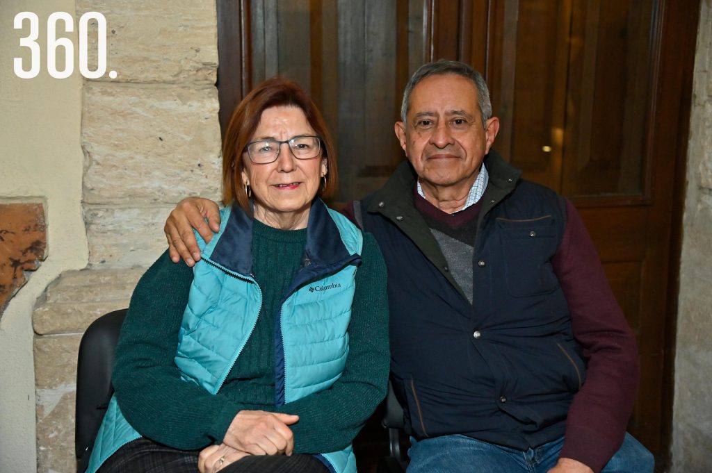 $!Angélica de Candelas y Jorge Candelas.