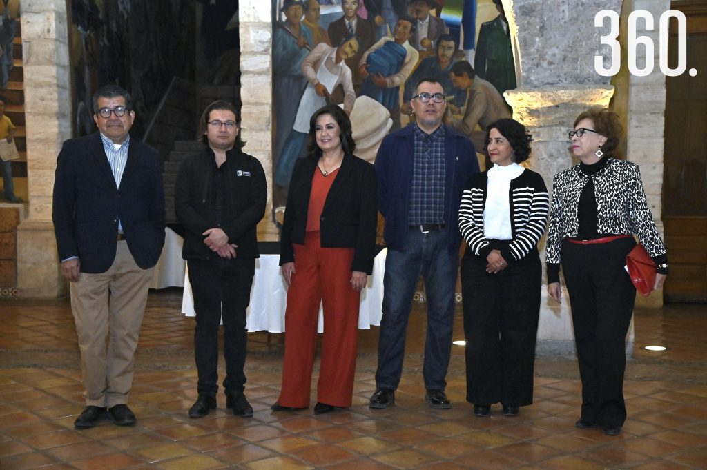 $!Pedro Moreno, Darío D. Aguillón, Laura Valdez Nieto, Ramiro Rivera, Talía Barredo y Elisa C. Dávila.