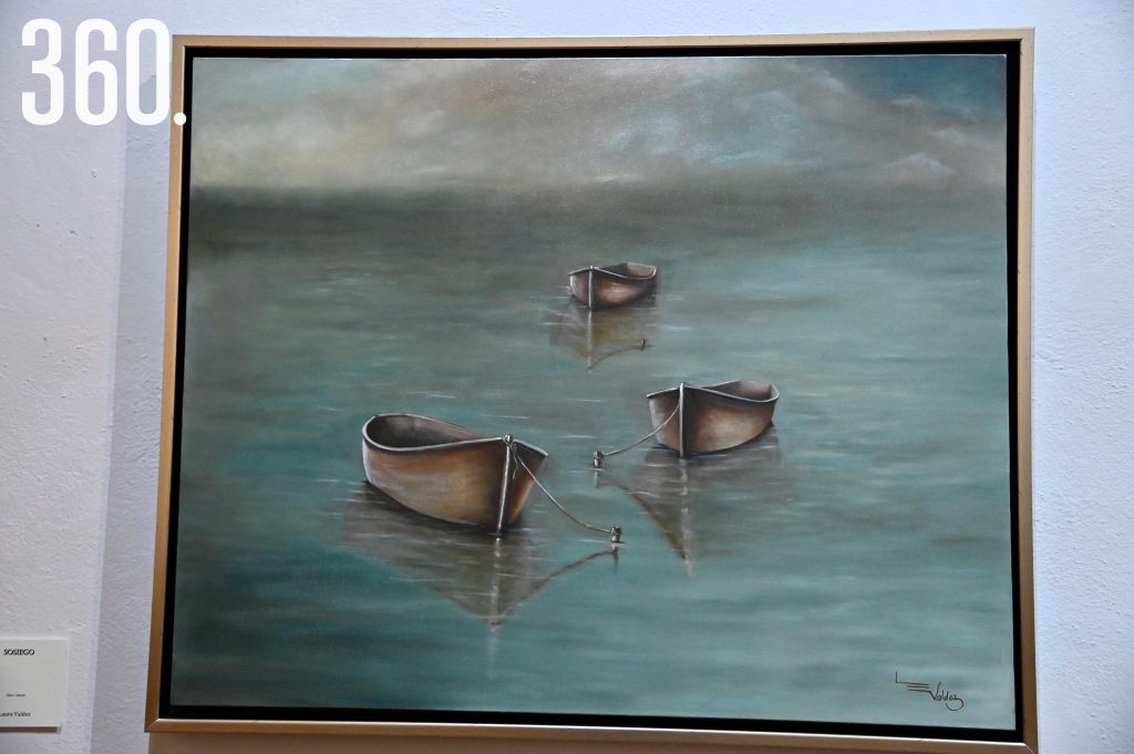 $!Sus obras también abordan la inmensidad del mar.