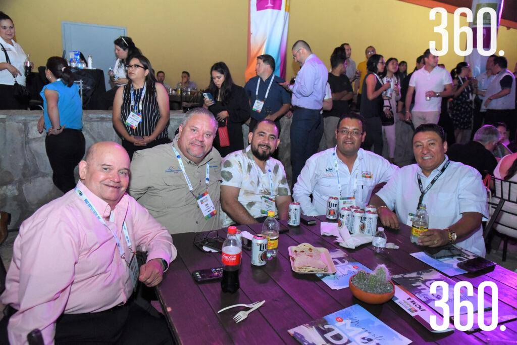 $!Guillermo Vega, Einar Brodden, Roberto Ozuna, Raúl Rodarte y Jorge Martínez.