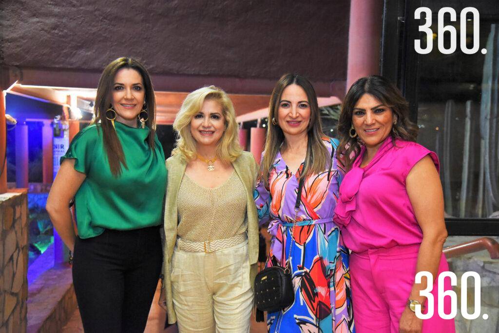 $!Lorena Safa, Vero Soto, Michel Taboada y Mónica Rentería.
