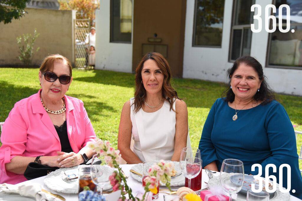 $!Luly Moeller, Claudia de Marquina e Irma González.