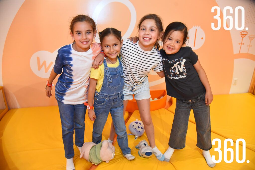 $!Valeria Anzaldua, Miranda Maycotte, María Sofía Recio y Elena Bremer.