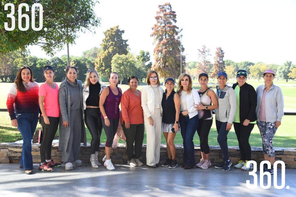 $!Gabriela Cárdenas acompañada de sus amigas tenistas.