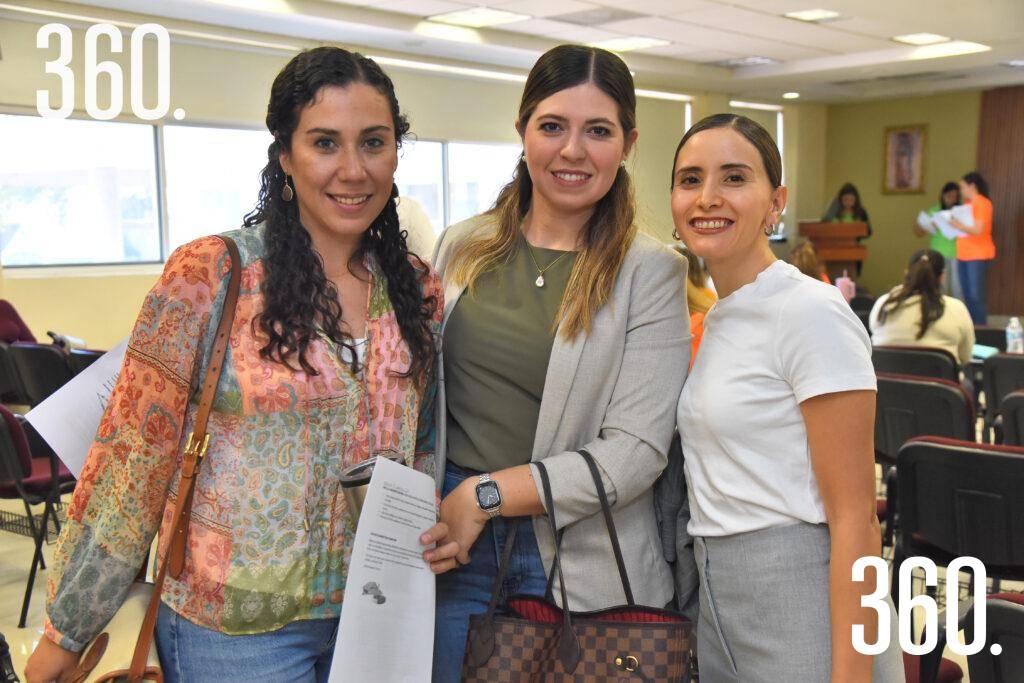 $!Marzella de las Fuentes, Ana Lucia Peart y Mariana Bueno.