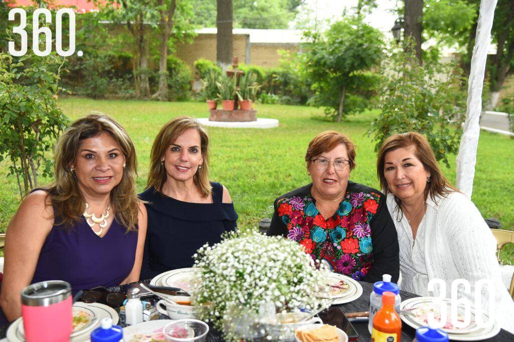 $!Alma Sánchez, Lorena Cantú, Aurora Ramos y Martha Moncada.