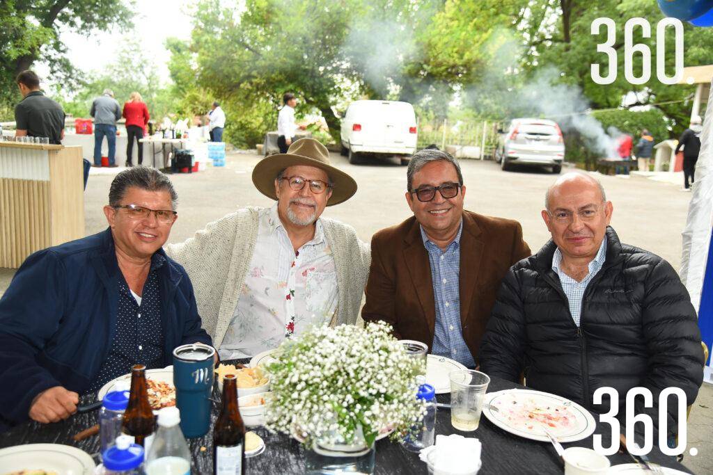 $!Miguel Ángel Farias, Alberto López, Gabriel Rodríguez y Raúl Garza.