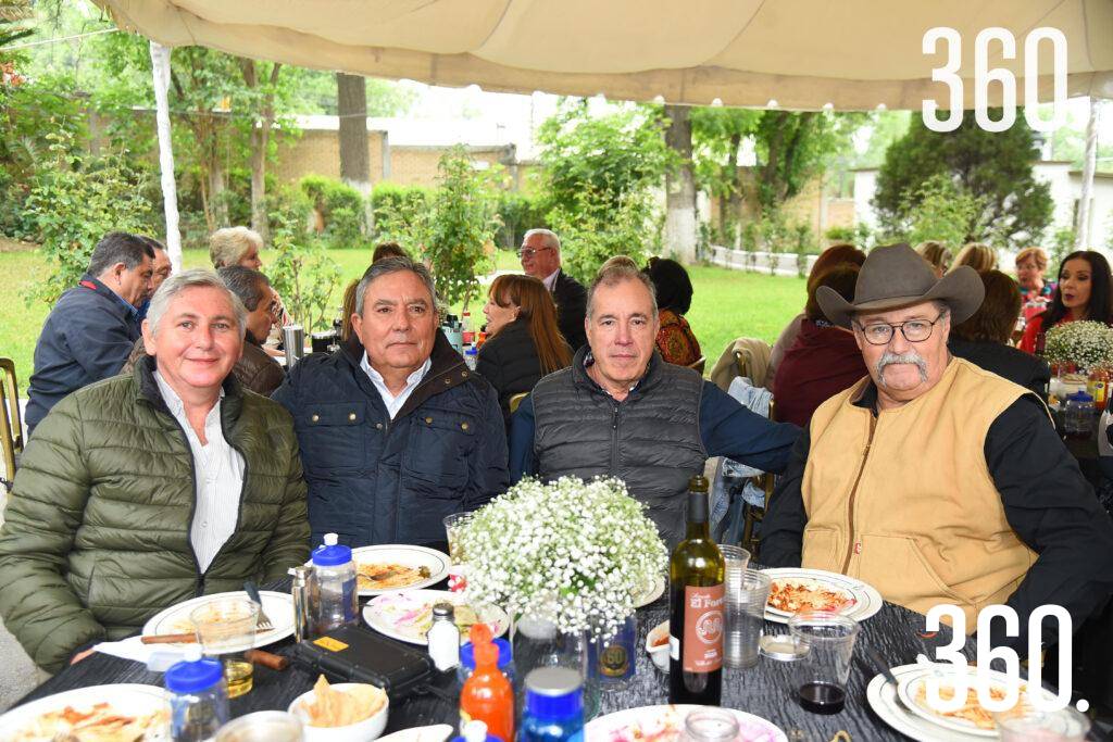 $!Cesar Salas, Oscar Pérez, Javier Jiménez y Ricardo Montelongo.