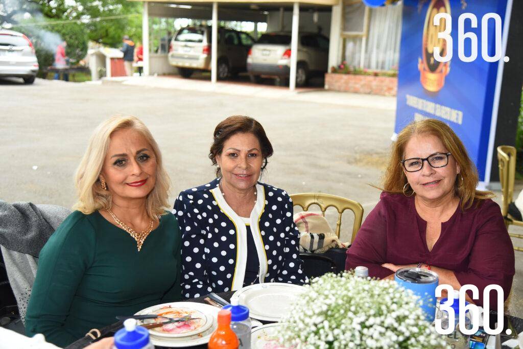 $!lma Rosales, Maribel Talamas e Isa Hurtado.
