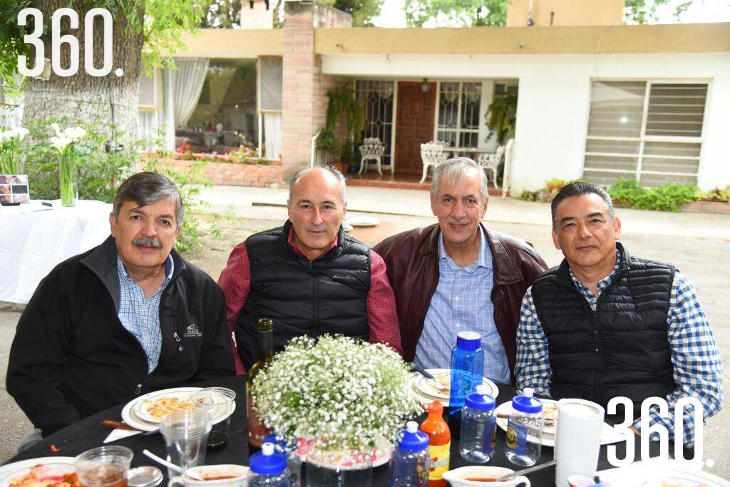 $!Patricio Gil, Gerardo Ramos, Jorge González y Marco González.