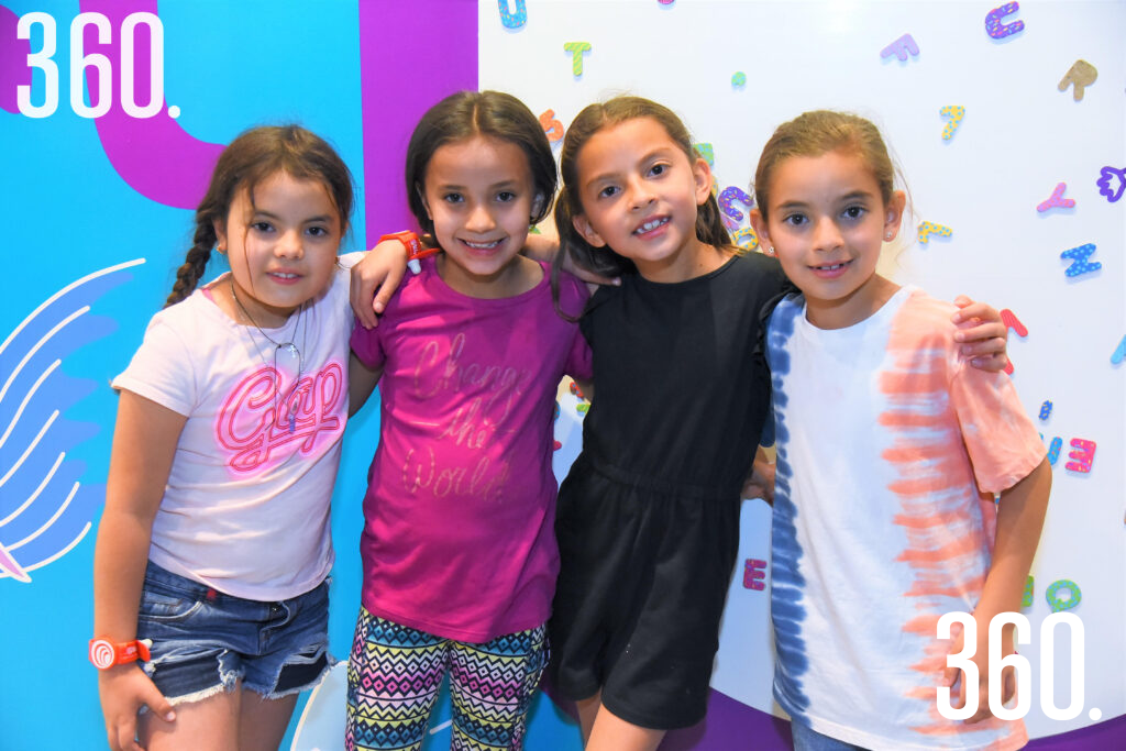 $!Lourdes María Villarreal, María José Quijano, Emma Paulina Puente y Valeria Anzaldua.