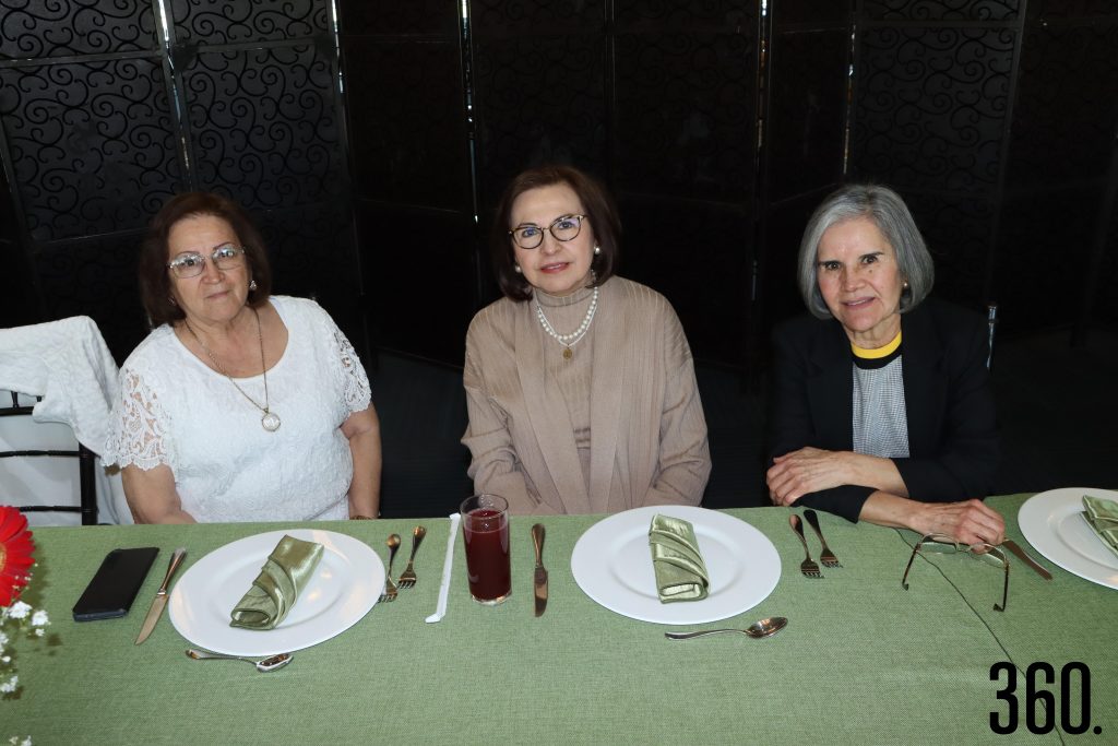 $!Lupita Cabello, Esperanza Guevara y Honora Rodríguez.
