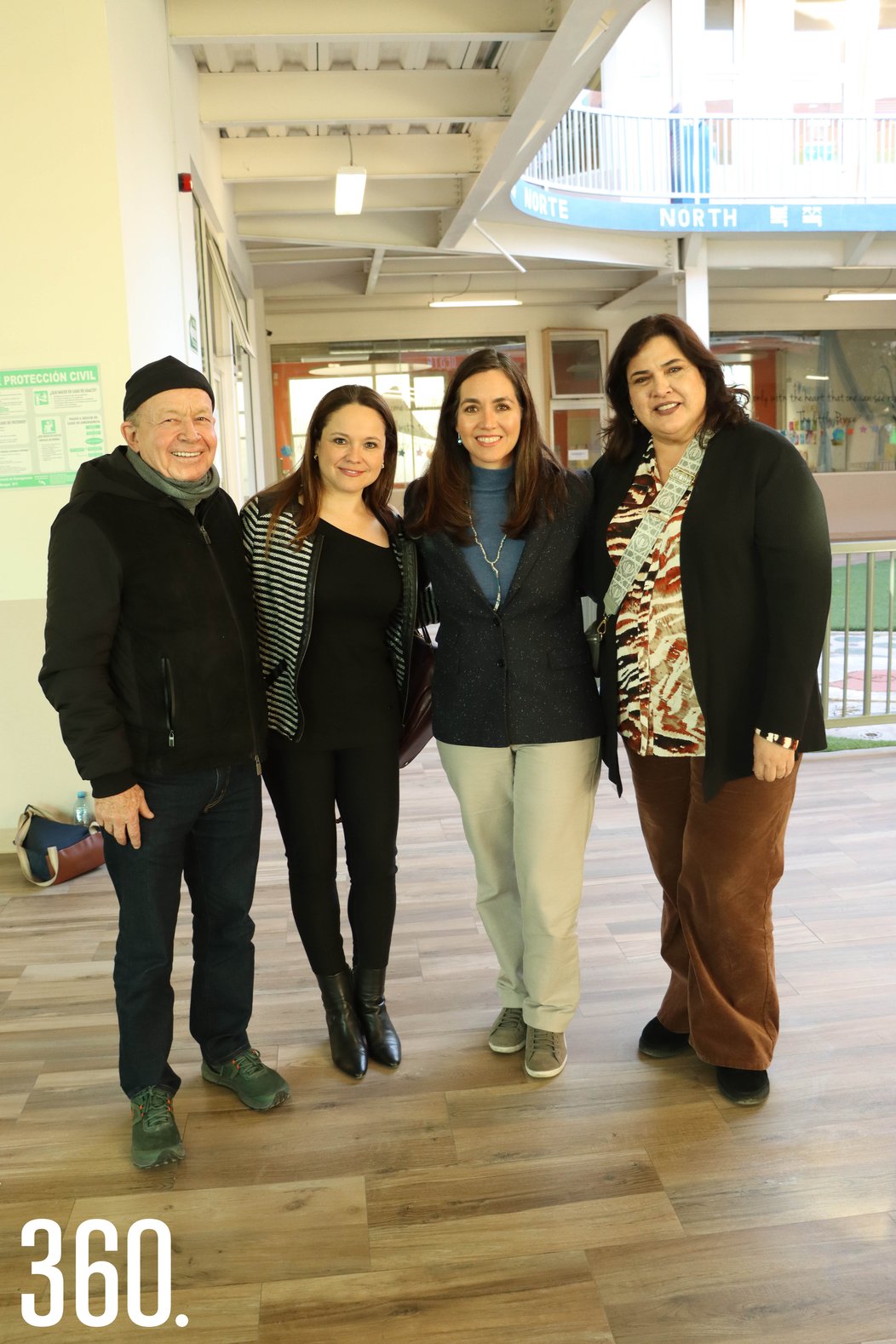 $!Alejandro Arizpe, Pilar Castellanos, Ana Aguirre y Adriana Riddle.