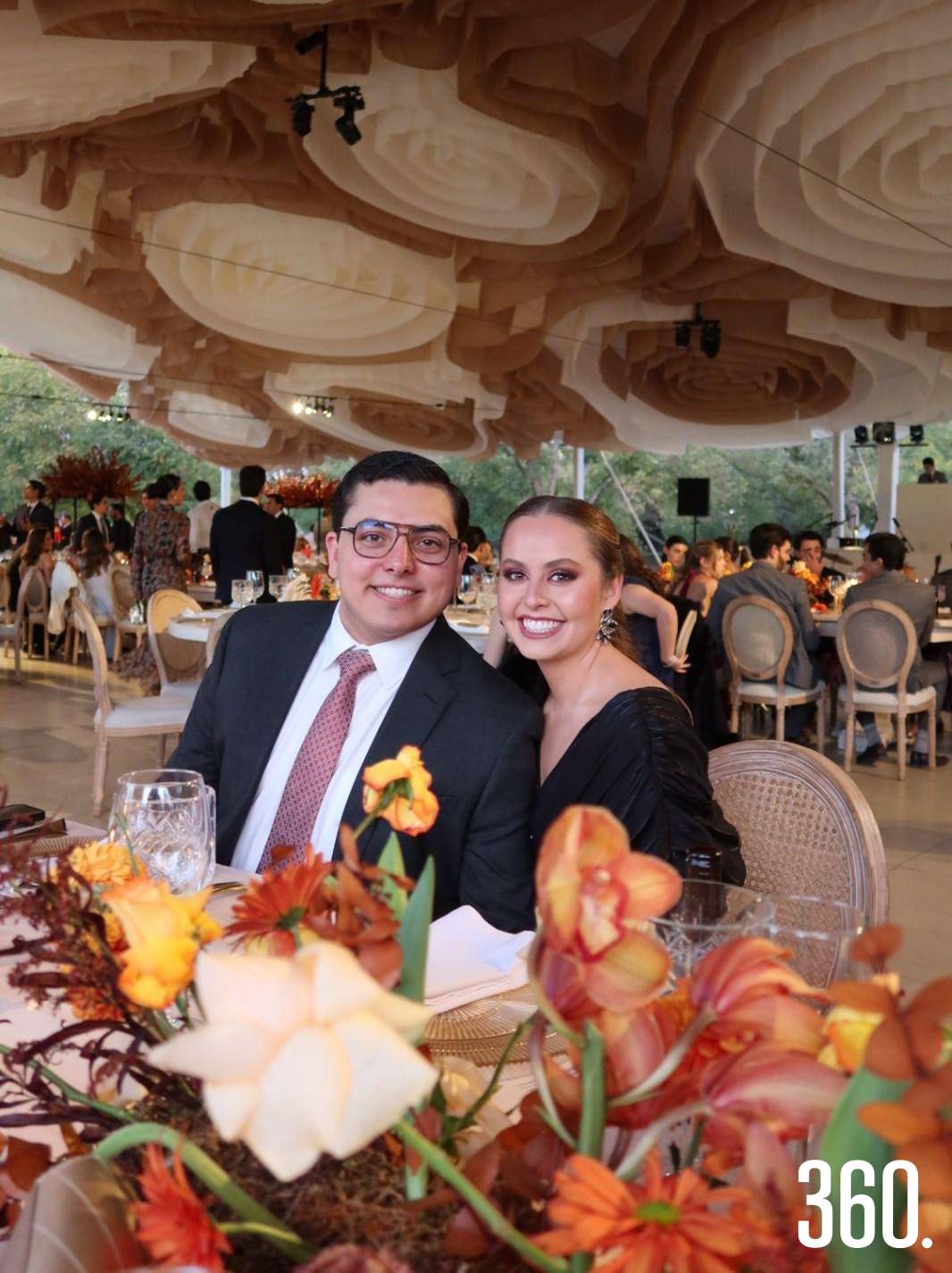 $!Luis Gerardo Darcía y Valeria Dávila.