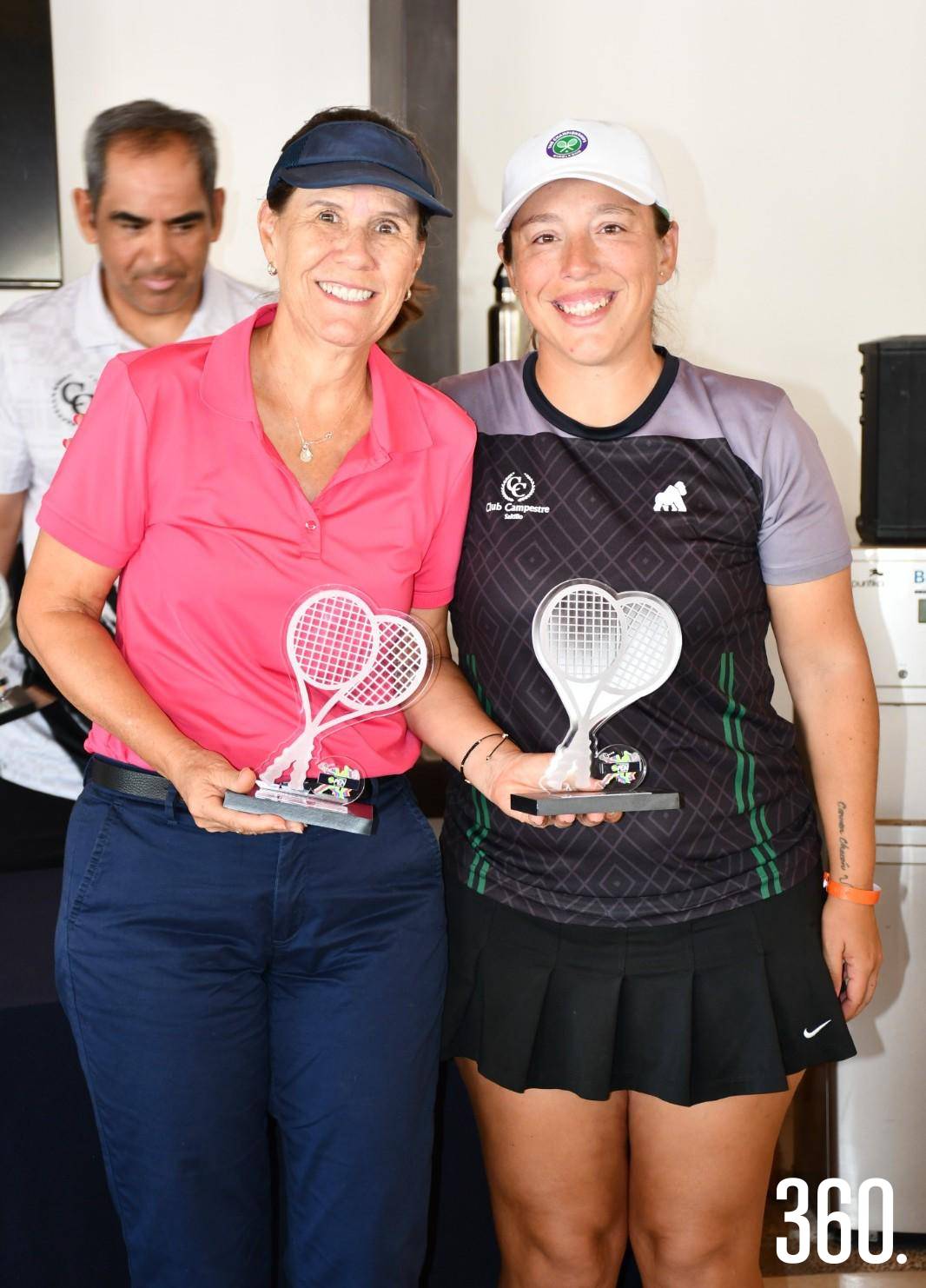 $!Rosy Flores y Rosario Garza, 2ndo lugar categoría Femenil 45.