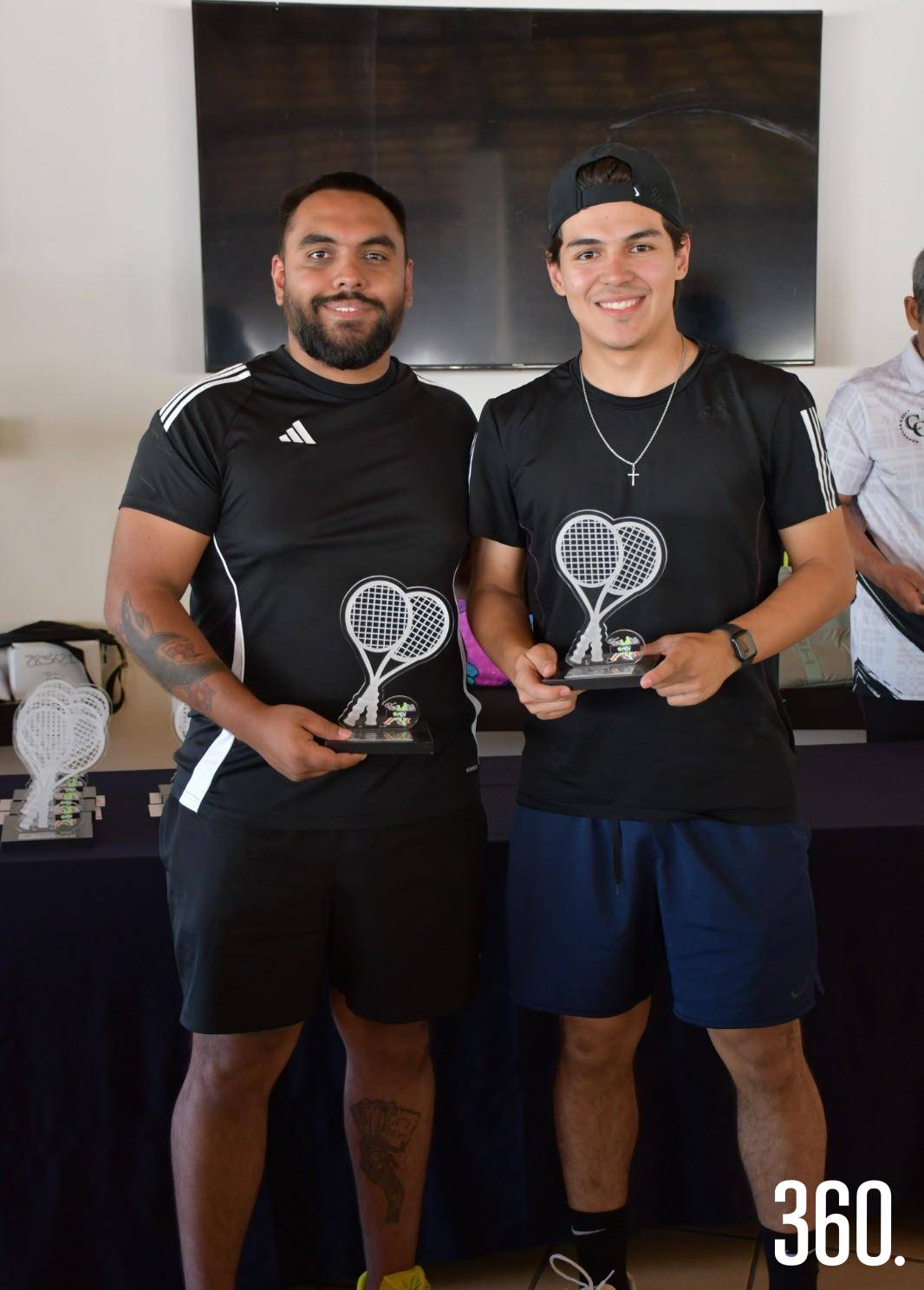 $!Reynaldo Hinojosa y Abraham Peña, 2ndo lugar categoría Varonil D.