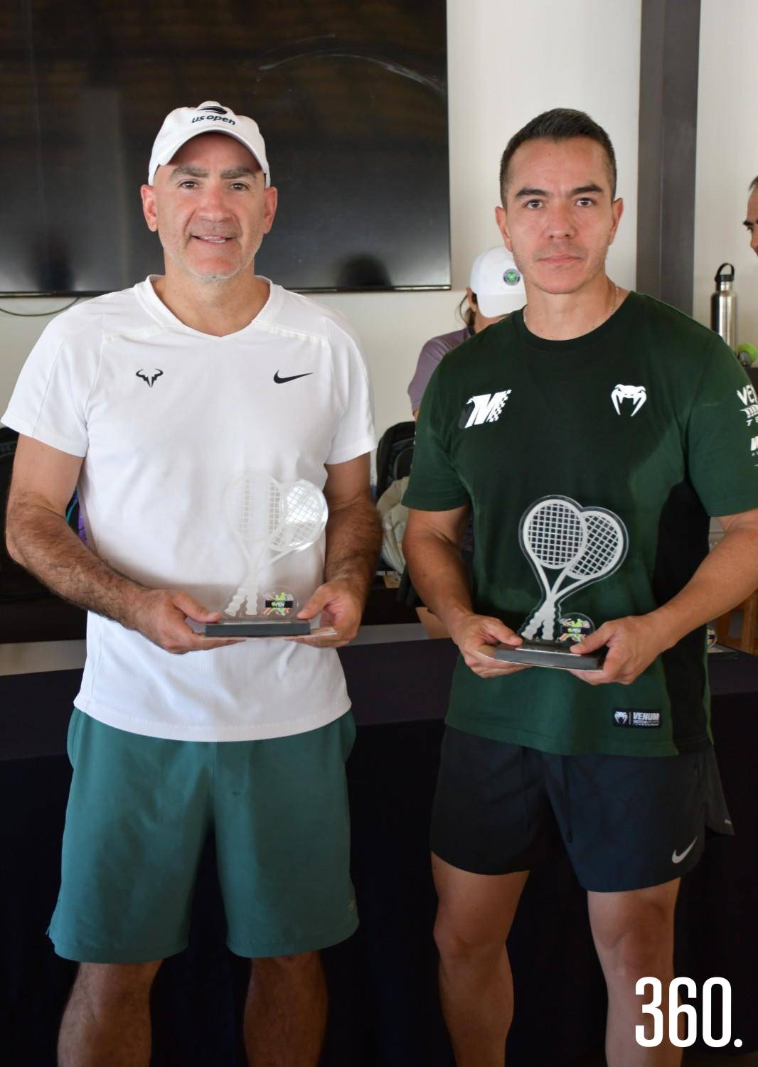 $!Mario Mata y Helio Guerrero, 1er lugar categoría Varonil C.