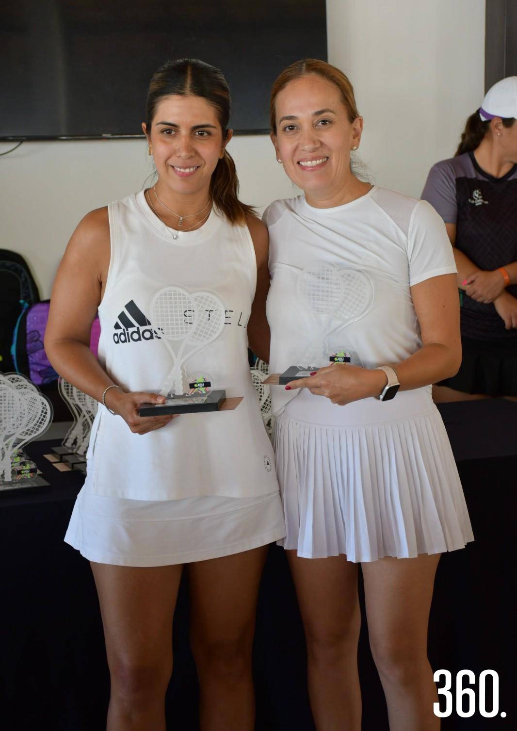 $!Marisol Mendoza y Gaby García, 1er lugar categoría Femenil D.