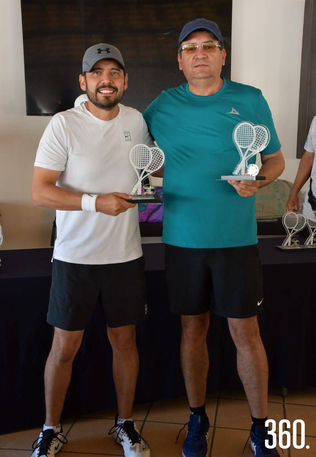 $!Antonio Nerio y Luis Salas, 1er lugar categoría Varonil B.