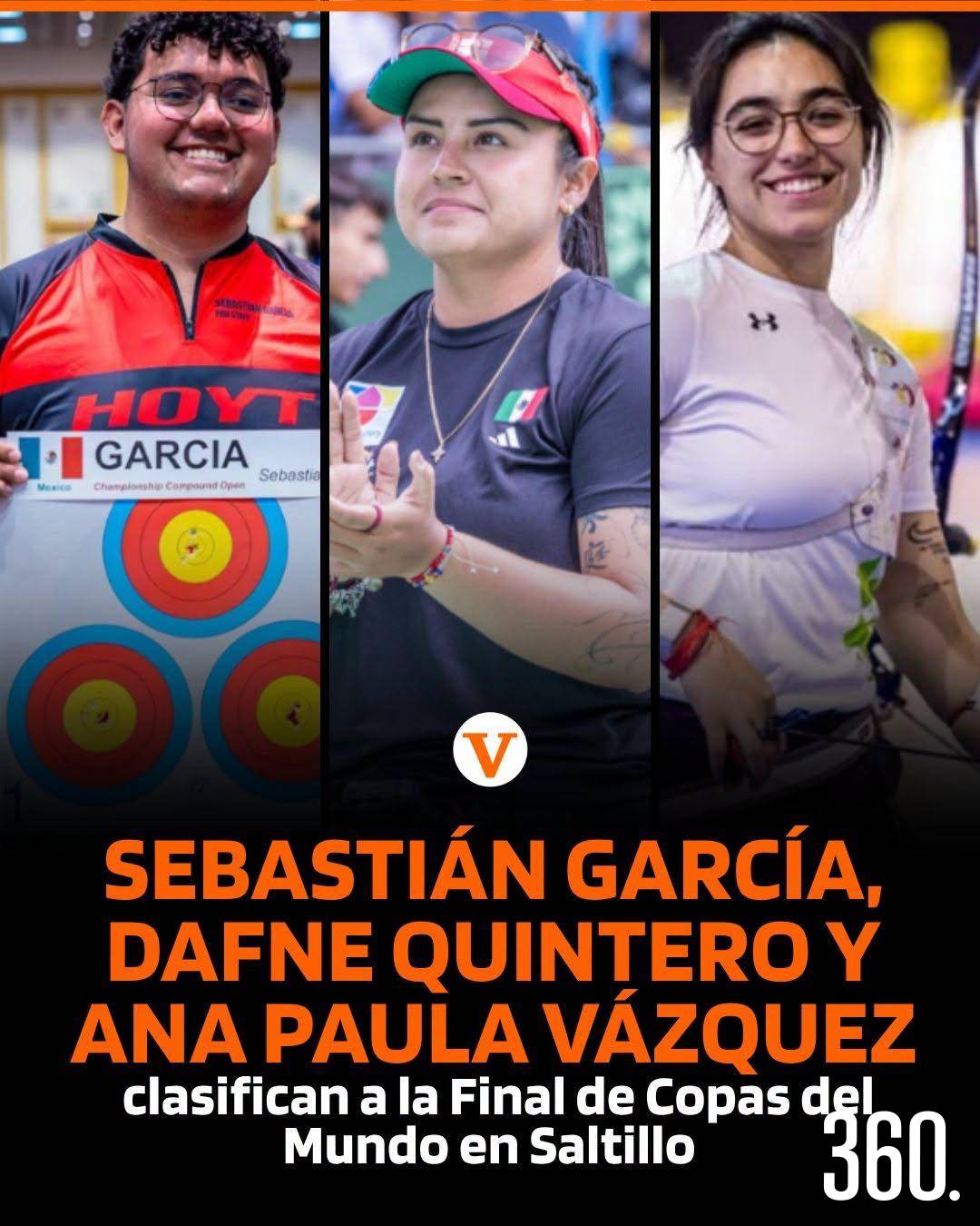 $!Sebastián García, Dafne Quintero y Ana Paula Vázquez.