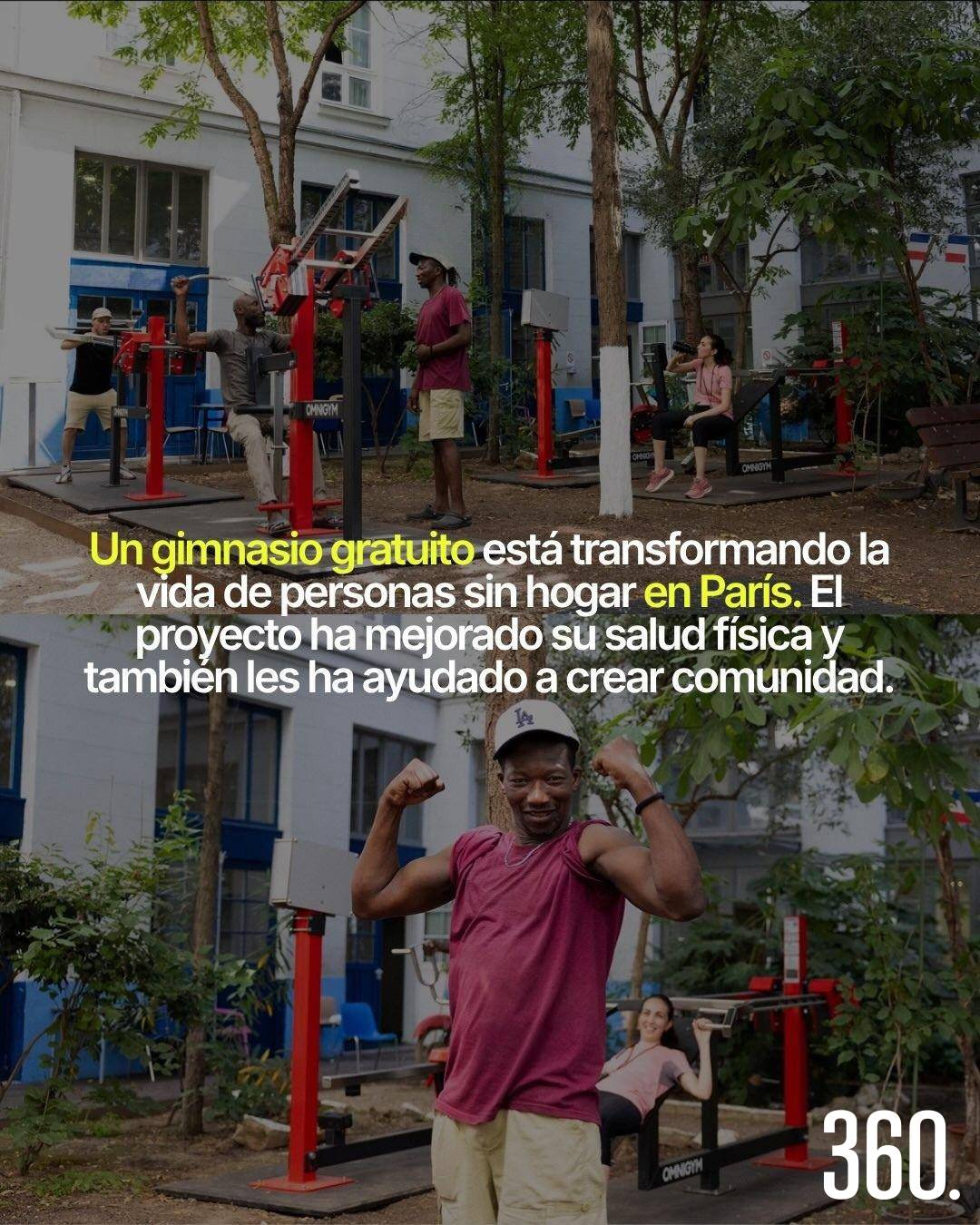 $!Gimnasio gratuito en París.