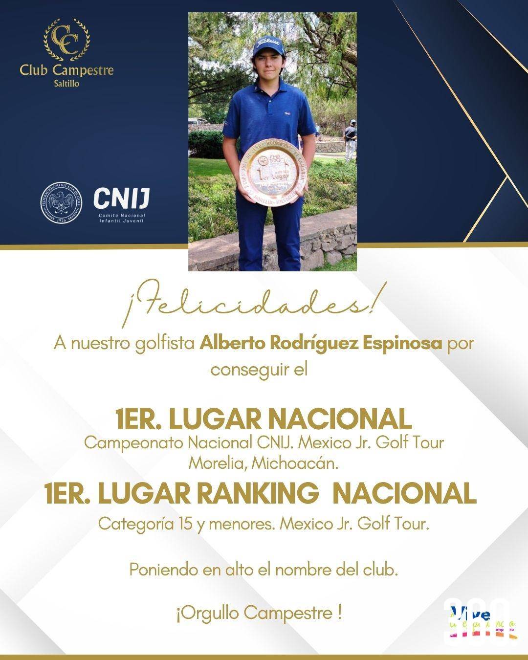 $!Alberto Rodríguez Espinosa.