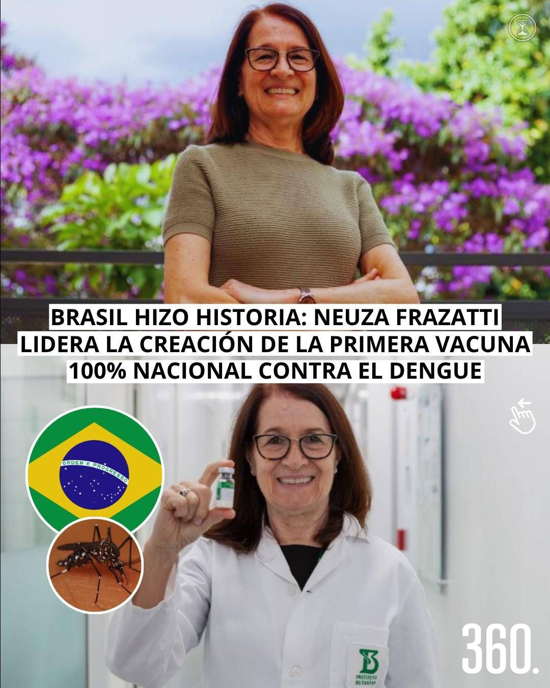 $!Vacuna contra el dengue.