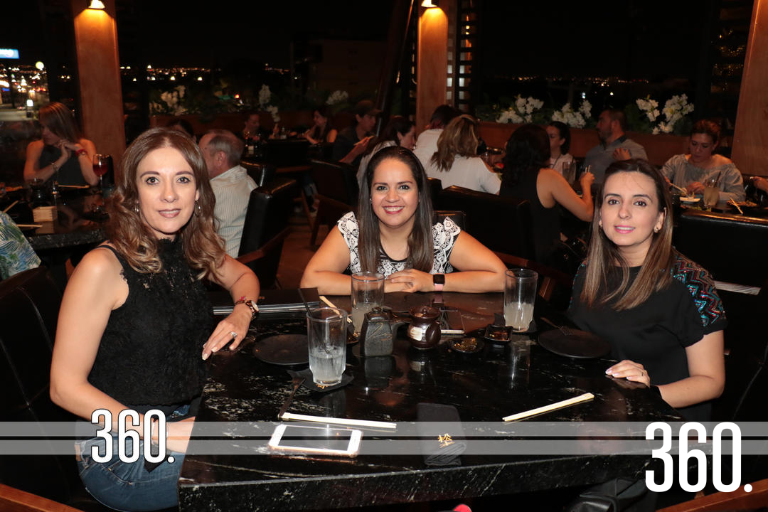 $!Erika Rodríguez, Cinthia Zubieta y Aurora Gómez.