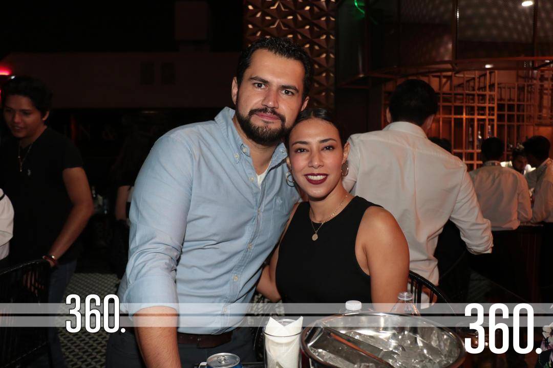 $!Alfredo Magallanes y Fernanda Martínez.