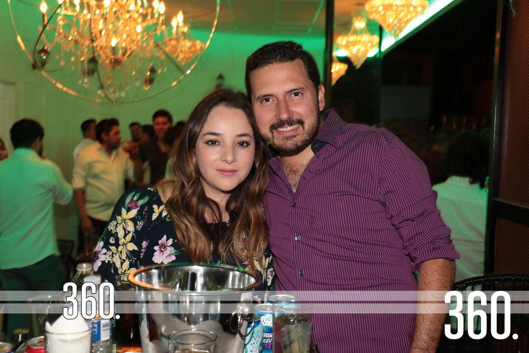 $!Paulina García y Homero González.