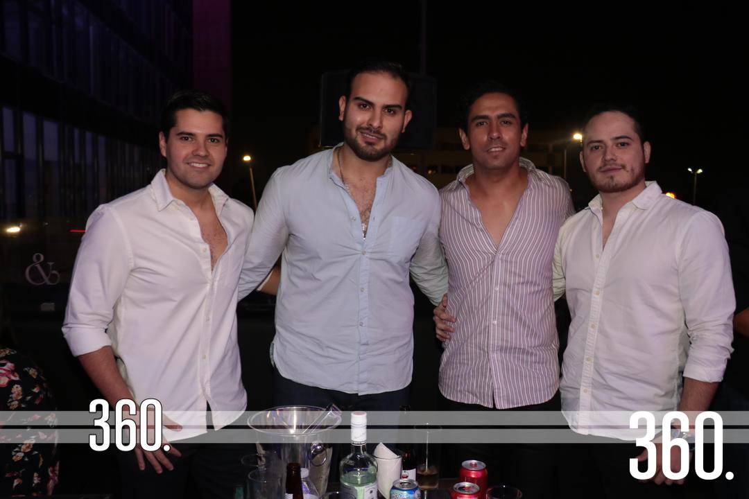 $!Dustin Ramos, Aziel García, Gerardo Becerril y Mauricio Muñoz.