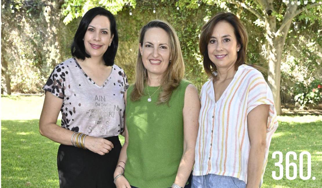 Rosy Mercado, Vicky Viesca y Adriana Ramos, promotoras del juego en la ciudad.