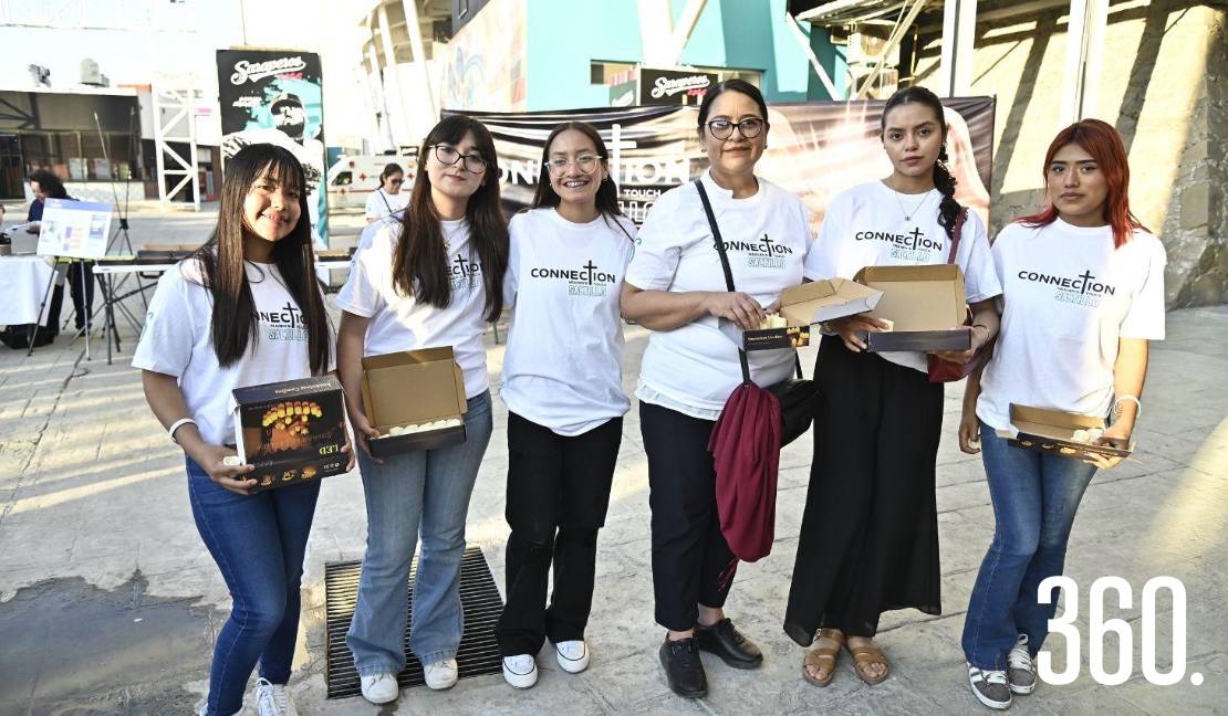Renata Rivera, Elena Manzanares, Lizbeth Jiménez, Angélica López, Carolina de la Rosa y Yaeli Flores.
