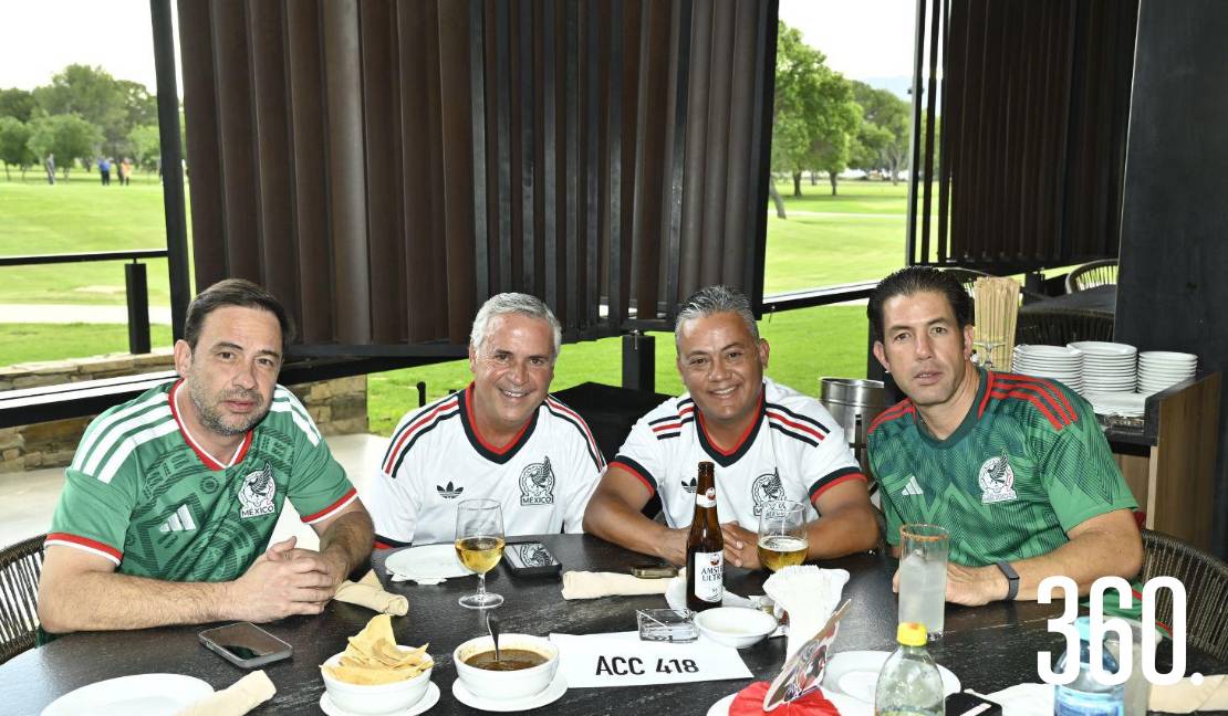 Jorge Arizpe, Óscar López, Alejandro Herrera y Eloy Dewey.
