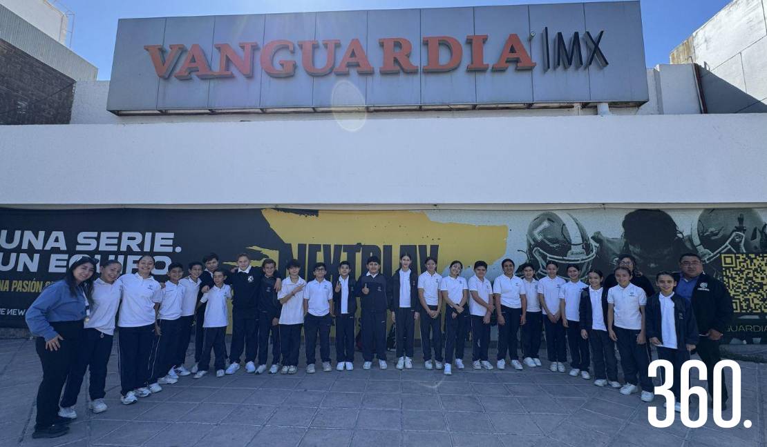 Alumnos de 5° CA de North Hill Saltillo.