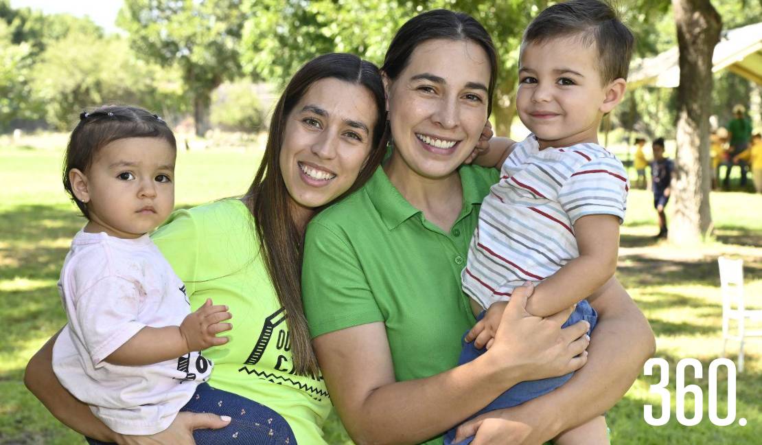 Marena Fuentes, Mayis Valdés, Vero Dorbecker y Javier Guibert Alanís.