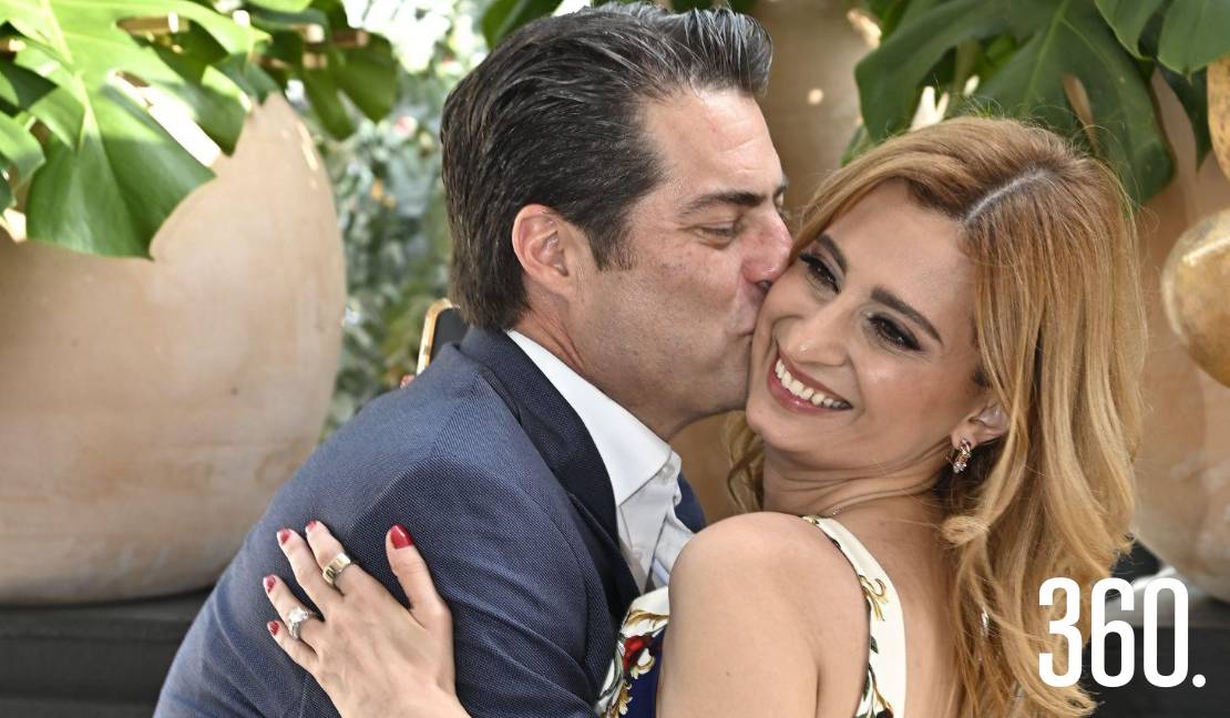 Enrique Martínez y Lilia Hiarmes.